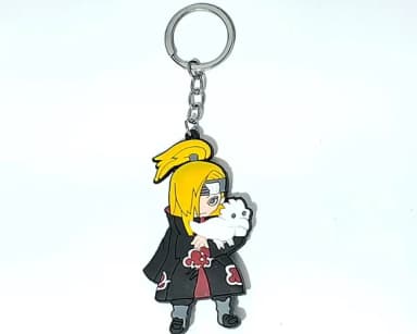 Chaveiro do Deidara Otaku Anime Frente e Verso 1 Peça