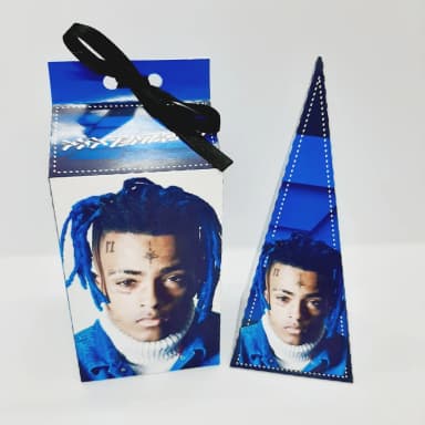PEGUE E MONTE - Kit Festa TENTACION - Decoração de Festa - Caixinhas Personalizadas