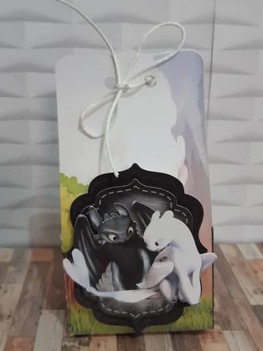Kit 30 Lembrancinhas - Como Treinar Seu Dragão