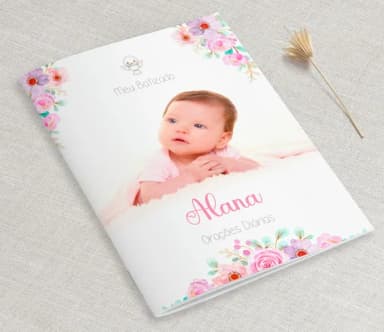 Lembrancinha Para Batizado Com Fotos Do Bebê - Orações