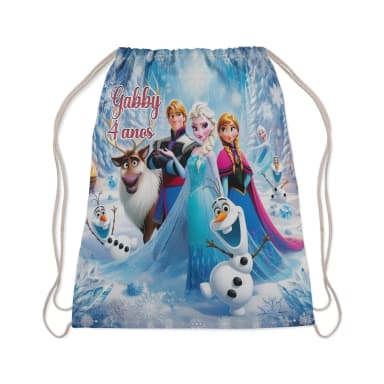 Mochilinha Personalizada Frozen