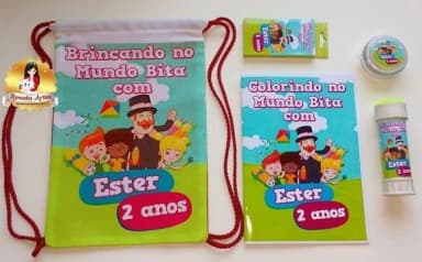 Kit Alegria na Mochila Mundo Bita