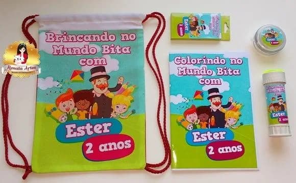 Kit Alegria na Mochila Mundo Bita
