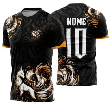 Arte Vetor Camisa Interclasse Raposa Mod-871