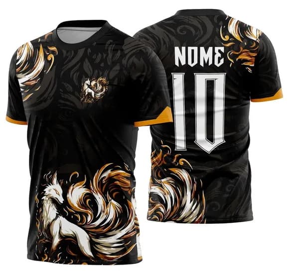 Arte Vetor Camisa Interclasse Raposa Mod-871