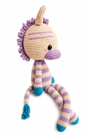 Amigurumis girafa  divertida