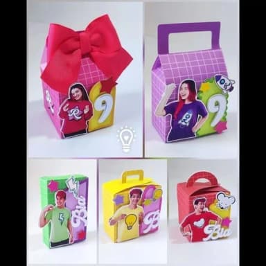 Kit 60 Lembrancinhas Emilly Vick