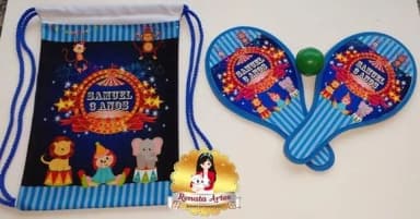 Mochila Ping Pong Tema Circo