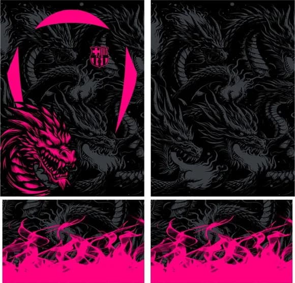 Arte Vetor Camisa Interclasse Dragão Mod-94