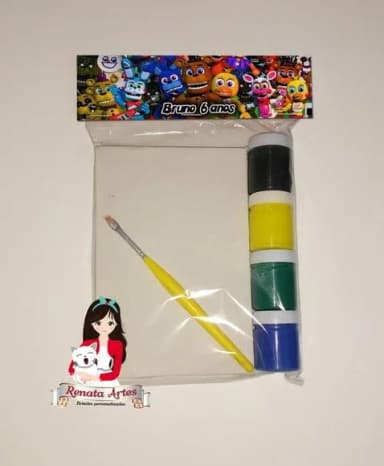 Kit Pintura Personalizado Five Nights