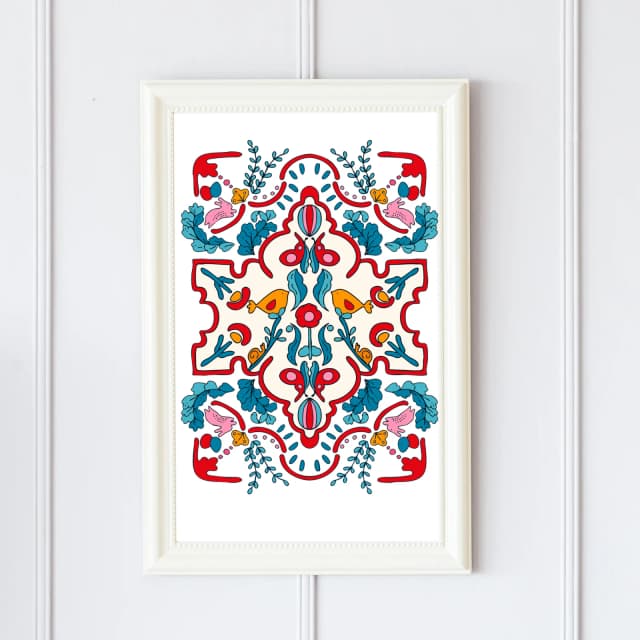 poster / print arte para parede flores pt0717