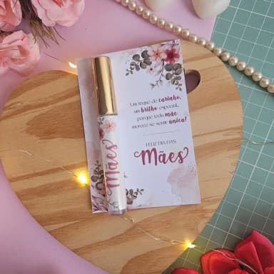Lip Gloss Labial Personalizado Dia das Mães