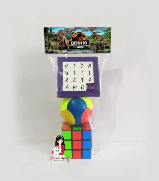 Kit Desafio Personalizado Dinossauros Jurassic
