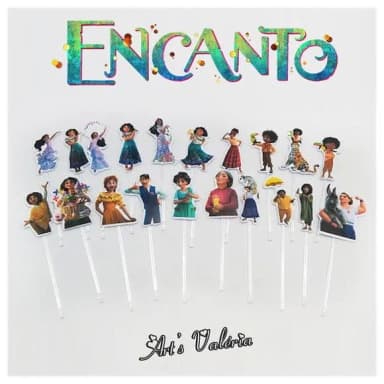 Toppers Para Docinhos Encanto - Cada