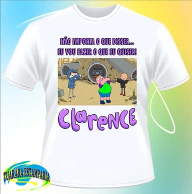 Camiseta Clarêncio - Clarence 2