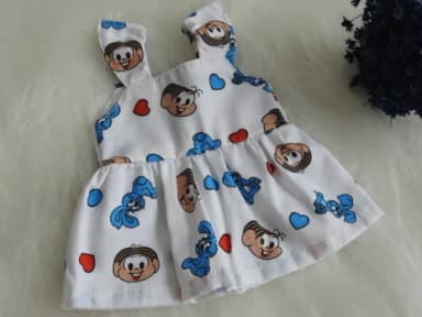 Vestido para Boneca - Chamar Chat