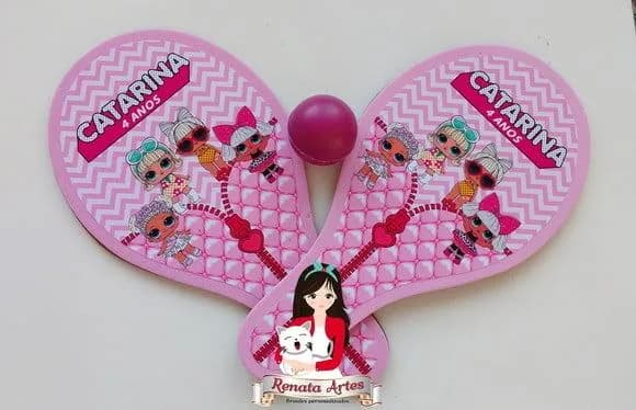 Raquetes de Ping Pong Tema Lol