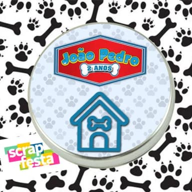 Latinha Personalizada Festa Cachorrinho Cute