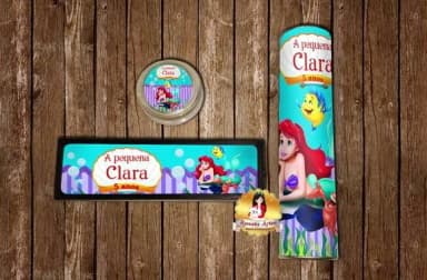 Kit Jogos a Pequena Sereia Ariel