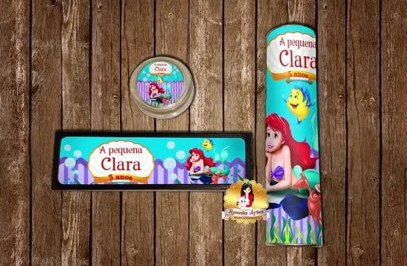 Kit Jogos a Pequena Sereia Ariel