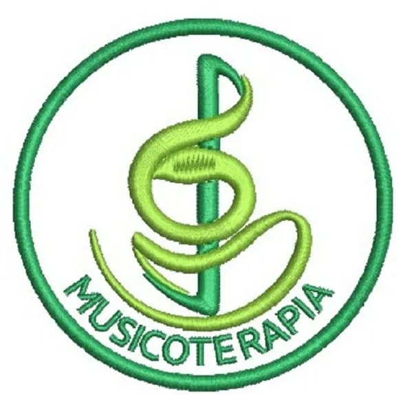 Matriz de Bordado Símbolo Musicoterapia