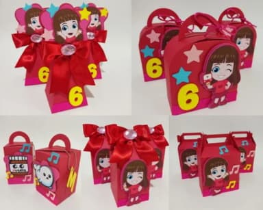 Kit 30 Lembrancinhas Gigi ( Lucas Neto )