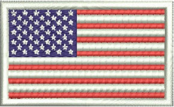Matriz de Bordado Bandeira dos Estados Unidos