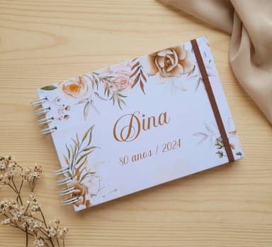 Caderno de Mensagens p/ Aniversário - Escolha a Capa