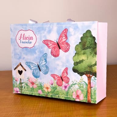 PEGUE E MONTE - Sacolinhas Personalizadas JARDIM - Decoração de Festa | Lembrancinhas | Aniversário | Personalizados