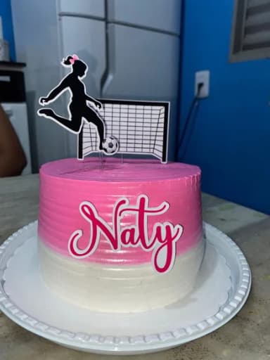 Arquivo Digital - Topo de Bolo Futebol Feminino
