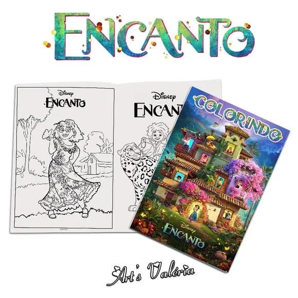 Revista Colorindo Encanto - 10x15cm