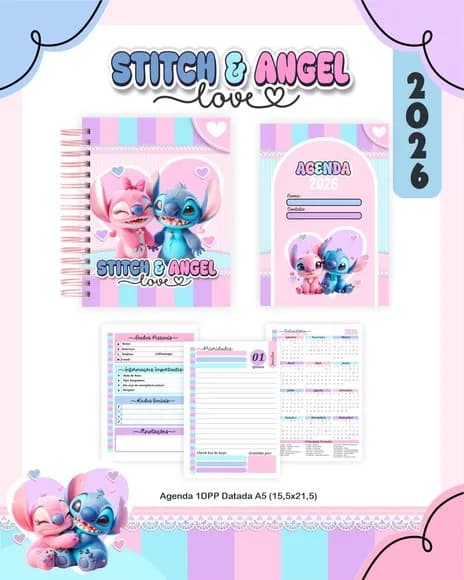 Caderno ou Agenda Personalizada