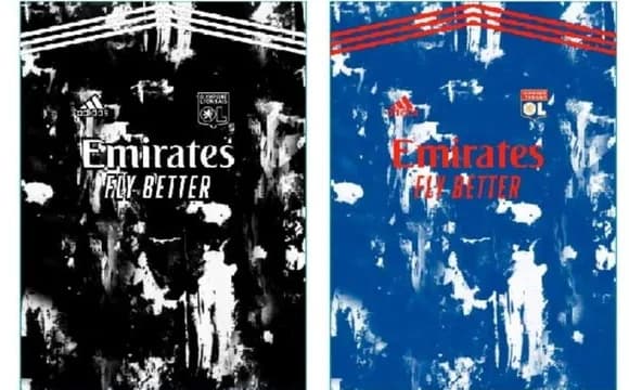 Vetor Camisa do lyon personalizada 2022