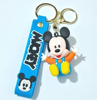Chaveiro Mickey Mouse 3d Emborrachado 1 Unidade