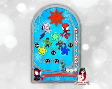 Pinball Fliperama Spidey