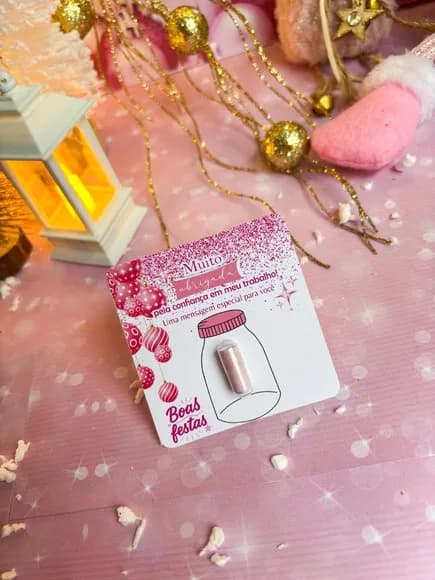 Cápsula de Agradecimento Cliente - Natal, Boas Festas