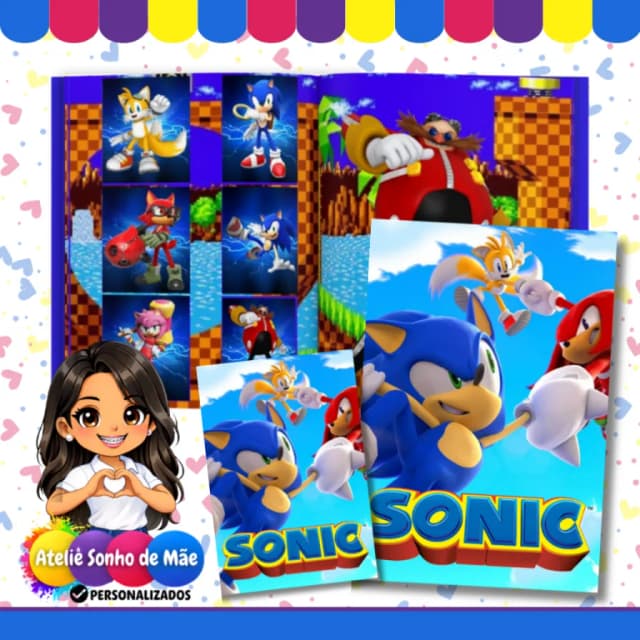 Album de Figurinhas Personalizados