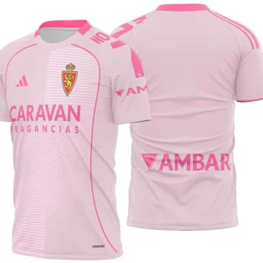 Arte Vetor Camisa Real Zaragoza Quarta 2025-2026