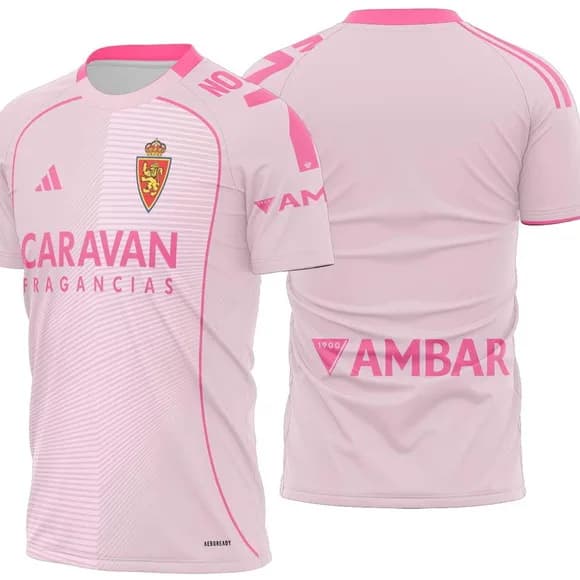Arte Vetor Camisa Real Zaragoza Quarta 2025-2026