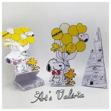 Caixa Piramide do Snoopy