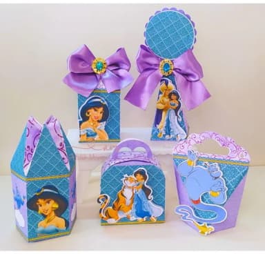 Kit 60 Lembrancinhas Jasmine