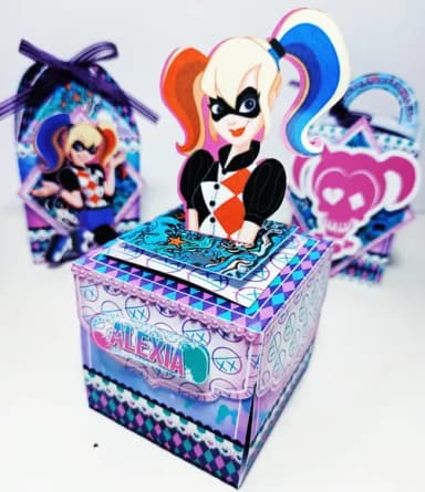 Caixa Cubo Arlequina