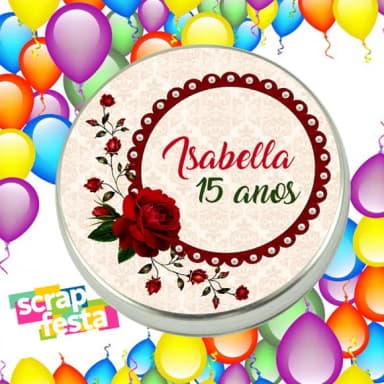 Latinha Personalizada Festa de Aniversário 15 Anos