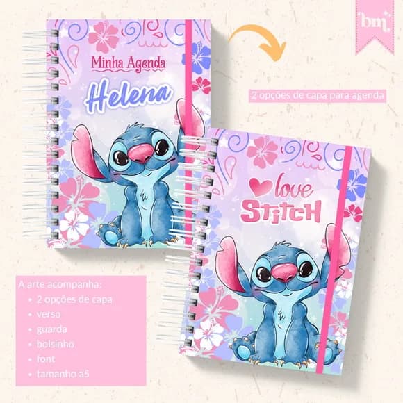 Caderno ou Agenda Personalizada