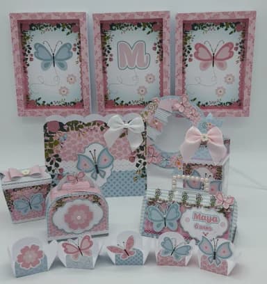 Kit 60 Lembrancinhas Jardim Encantado
