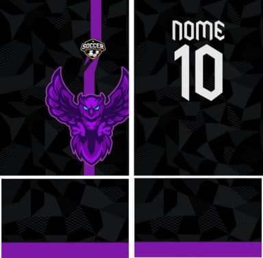 Arte Vetor Camisa Interclasse Coruja Mod-144