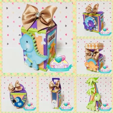 Kit 60 Lembrancinhas Dinossauros