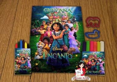 Kit Passatempo Personalizado Encanto