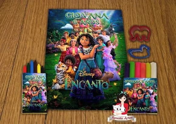 Kit Passatempo Personalizado Encanto
