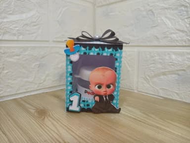 Caixa com Pote para Nutella Poderoso Chefinho